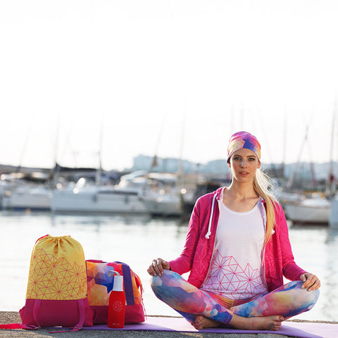 BiggYoga Aura Tritan Wasserflasche