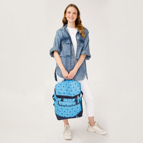 Anemoss Marine Collection Sailboat Kühlrucksack, 25L Thermo Lunchbox