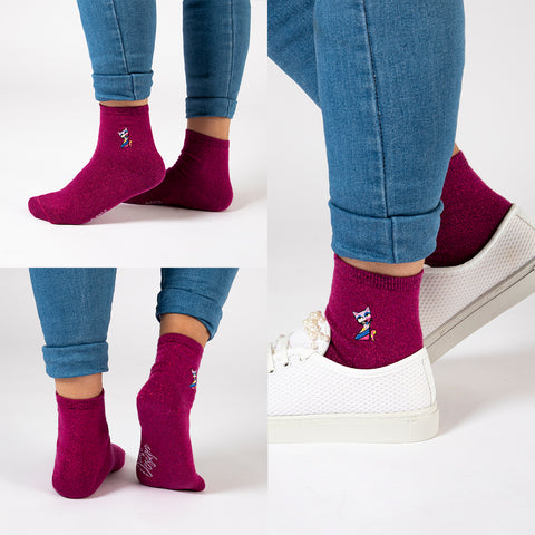 Biggdesign women's glitter socks set