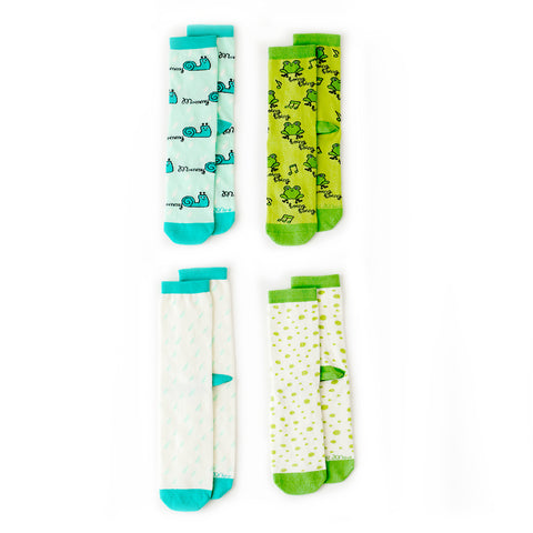 Milk&Moo Cacha Frog und Sangaloz  Mutter-Kind Socken Set