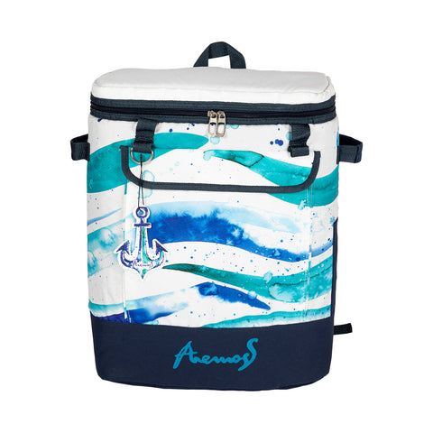 Anemoss Marine Collection Waves Kühlrucksack, Weiß