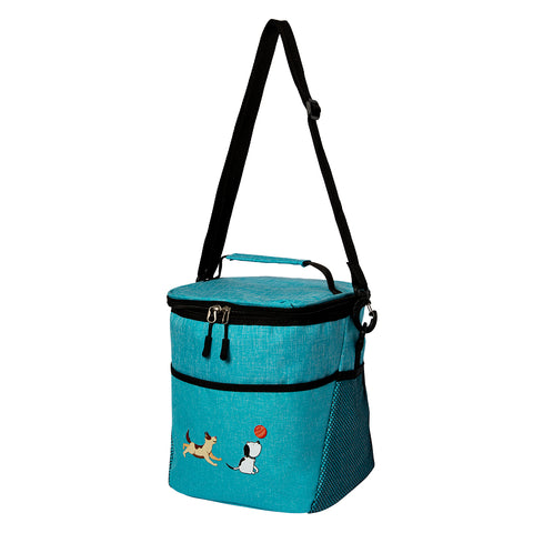 Biggdesign Dogs Cooler Bag, Turquoise, 10 L