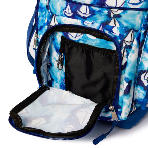 Anemoss Marine Collection Sailboat Kühltasche, Thermo Lunchbox, Blau