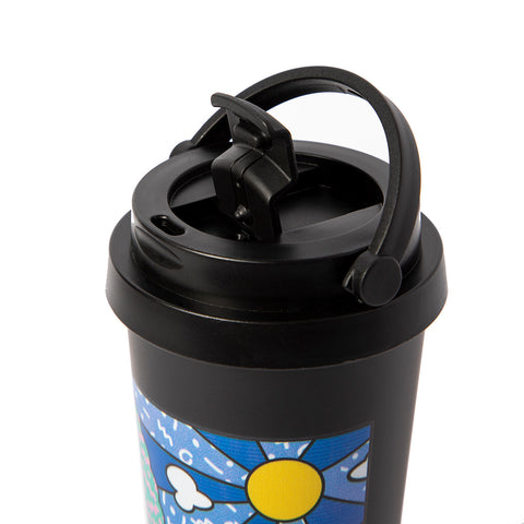 Any Morning thermal mug with handle and lid, 500 ml