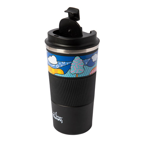 Any Morning Thermos Mug, Stainless Steel Coffee Mug, 500 ml