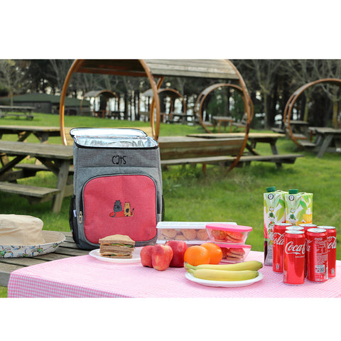 Biggdesign Cats gray cooler backpack