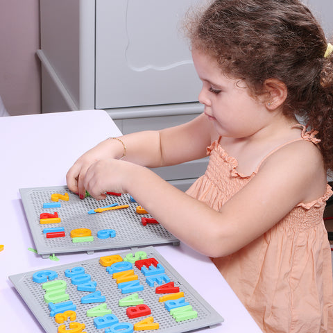 Ogi Mogi Toys Buchstaben und Zahlen für Kinder bunt