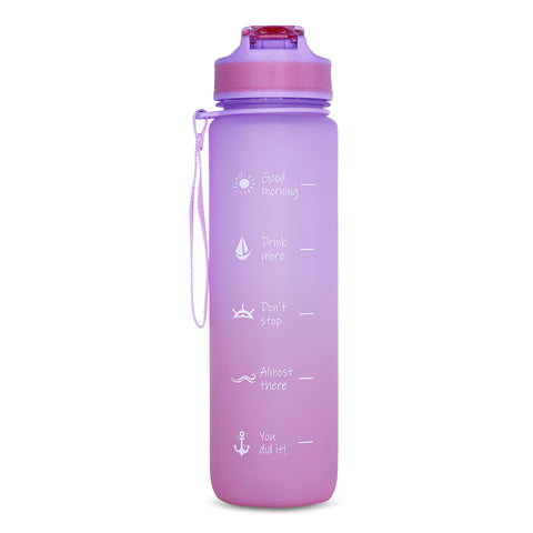 ANEMOSS Anchor Pattern Tritan Water Bottle 1000 ml