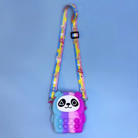 Ogi Mogi Toys Bunte Panda Umhängetasche