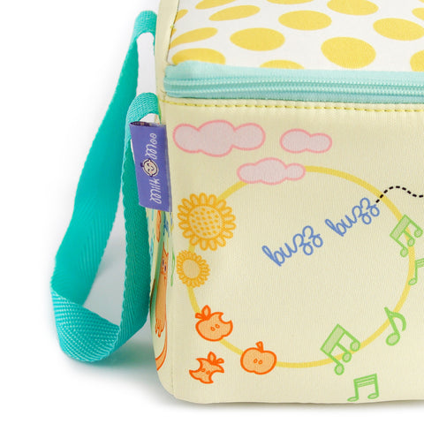 Milk&Moo lunch box, lunch bag, lunch box, cooler bag, yellow