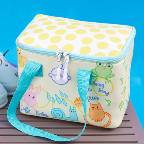 Milk&Moo lunch box, lunch bag, lunch box, cooler bag, yellow