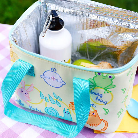 Milk&Moo lunch box, lunch bag, lunch box, cooler bag, yellow