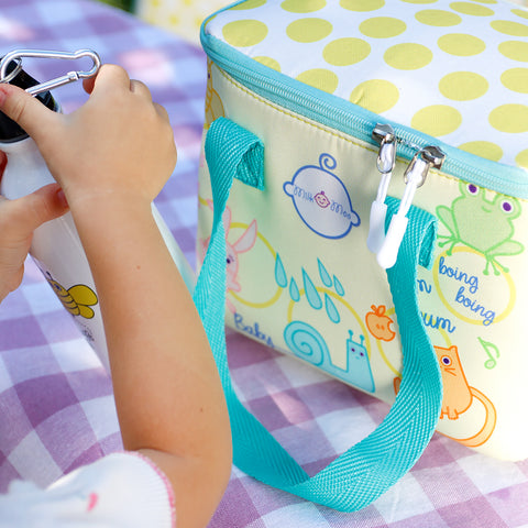 Milk&Moo lunch box, lunch bag, lunch box, cooler bag, yellow