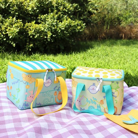 Milk&Moo lunch box, lunch bag, lunch box, cooler bag, yellow