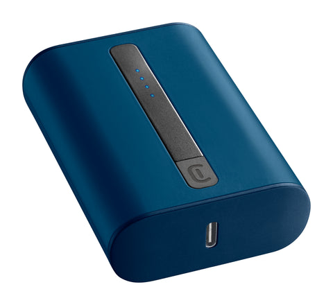 Cellularline Thunder 10.000 Mah Pd USB-C 20 Watt Powerbank-Blau