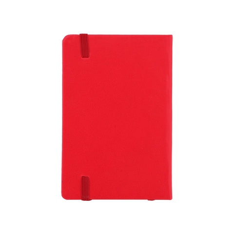 Nectar pocket agenda, red, sealing hoop, self-separating, striped undated sheet, 9.5 x 14 cm