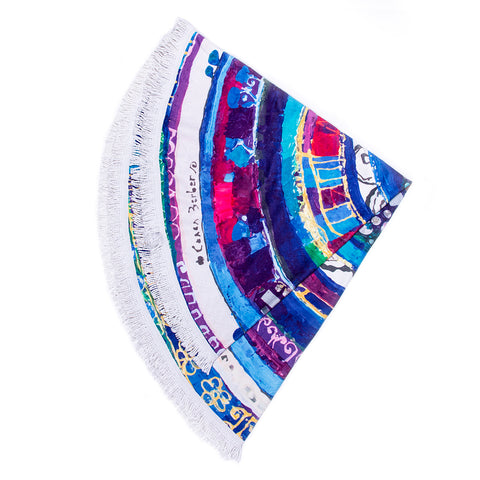 Biggdesign Evil Eye round bath towel