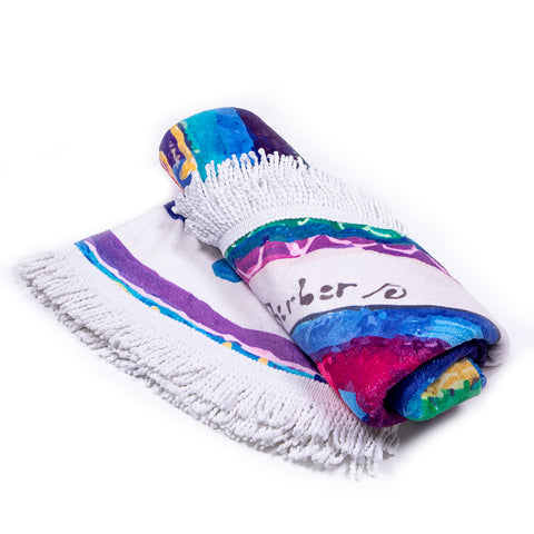 Biggdesign Evil Eye round bath towel