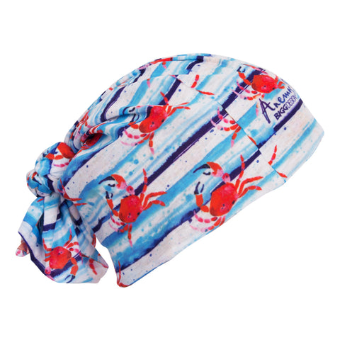 Anemoss Marine Collection Crab Kopftuch, Unisex Haarschmuck, 25,5x50 cm