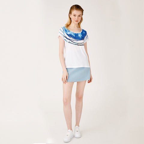 Anemoss Marine Collection Route Damen T-Shirt, M
