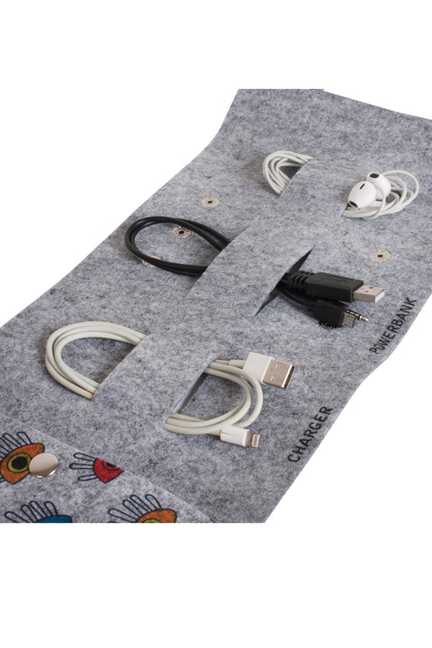BiggDesign My Eyes On You Filz Mobiler Organizer