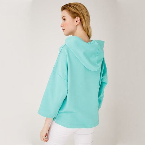 Biggdesign Nature Garden On The Pedal Pullover, Damen Sweatshirt, Hoodie, M