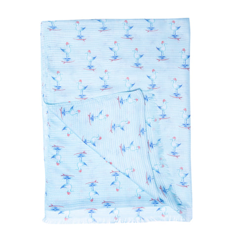 Anemoss Marine Collection Seagull Halstuch