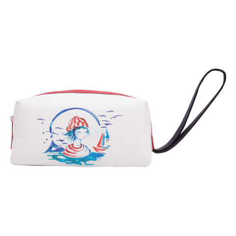 Anemoss Marine Collection Sailor Girl makeup bag