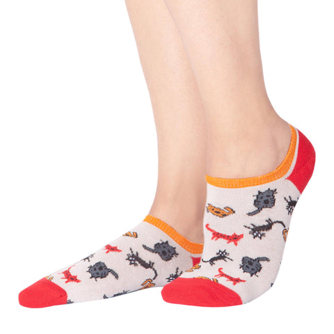 Biggdesign My Eyes On You Damen Sneaker Socken Set