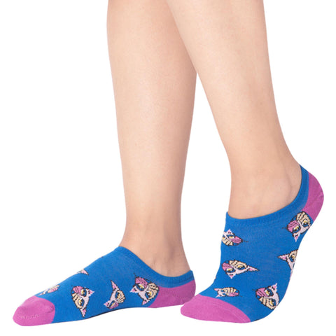 Biggdesign My Eyes On You Damen Sneaker Socken Set