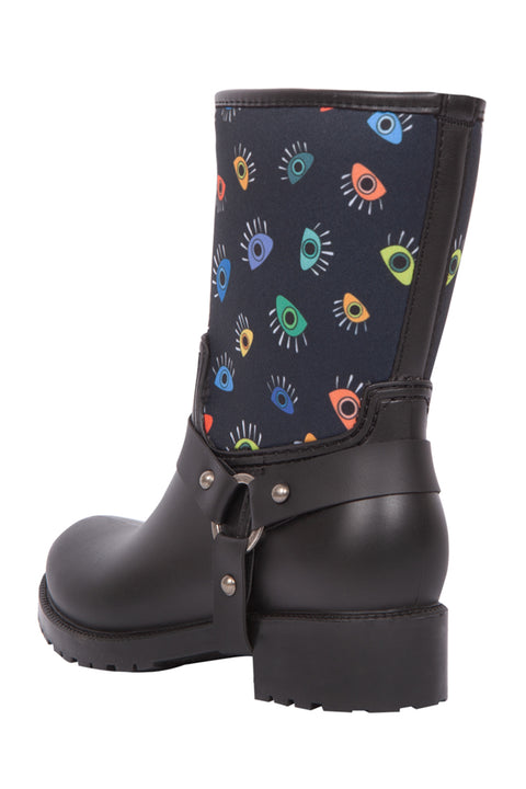 BiggDesign Eyes on You Frauenstiefel, Größe 37