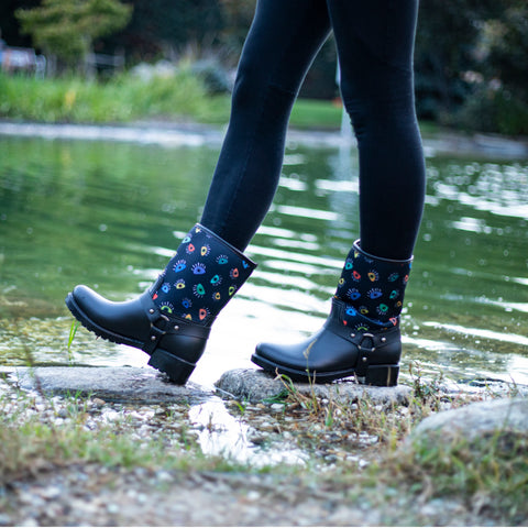 BiggDesign Eyes on You Frauenstiefel, Größe 37