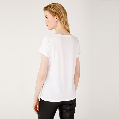 Biggdesign Schelmisches Katzenmuster T-Shirt