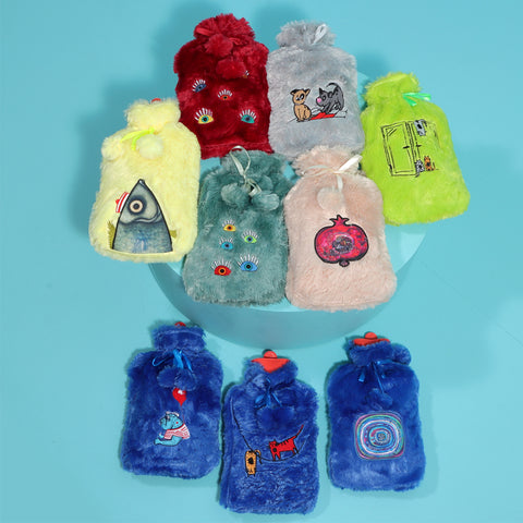 Biggdesign Green Cats hot water bottle