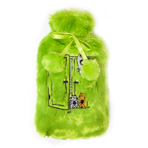 Biggdesign Green Cats hot water bottle