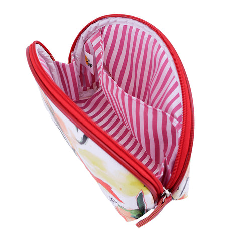 Biggdesign Faces Damen Kosmetiktasche, Bunt, 18 x 9 cm