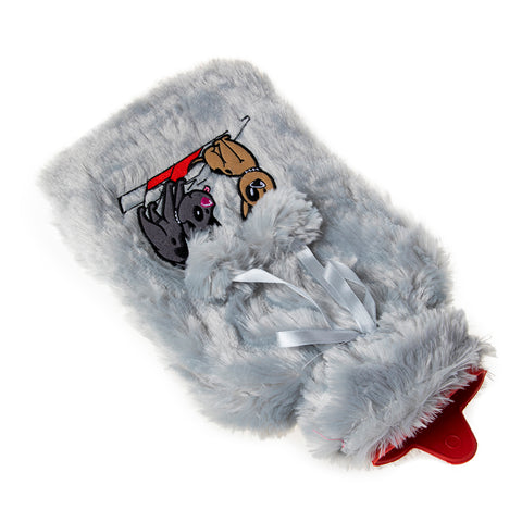 Biggdesign Gray Dogs hot water bottle