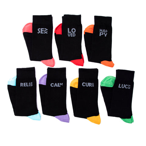 Biggdesign Moods Up men's socks set of 7