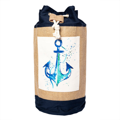 Anemoss Marine Collection Anchor Jute Tasche