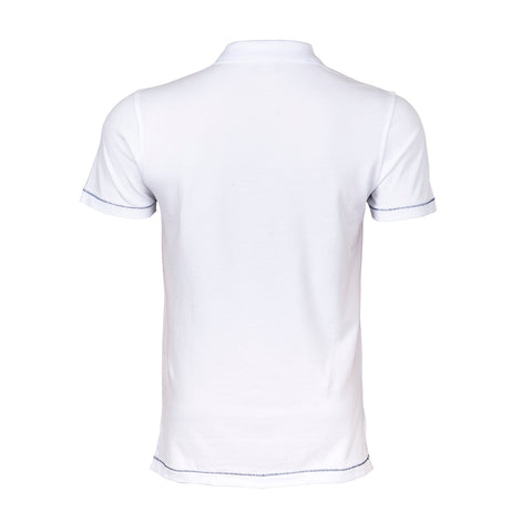 Anemoss Marine Collection Marine weißes Herren Poloshirt, S