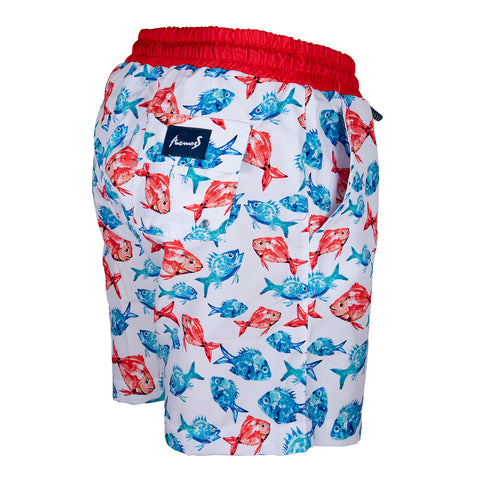 Anemoss Marine Collection Aquarium Men's Swimming Trunks, M