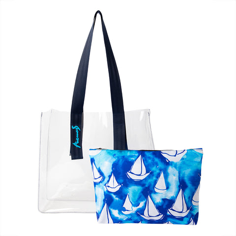 Anemoss Marine Collection Sailboat Tragetasche mit Innentasche