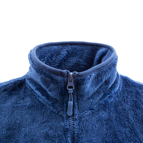 Anemoss Anchor Fleecejacke Herren, Pullover, Winterjacke, Dunkelblau, S – M