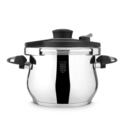 Serenk Definition pressure cooker, pressure cooker with 3 cooking levels, 6 L
