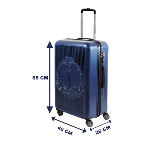 Biggdesign Ocean Koffer Hartschale Mittelgroß Blau