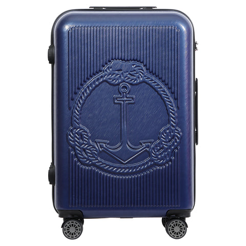 Biggdesign Ocean Hard Shell Suitcase Medium Blue