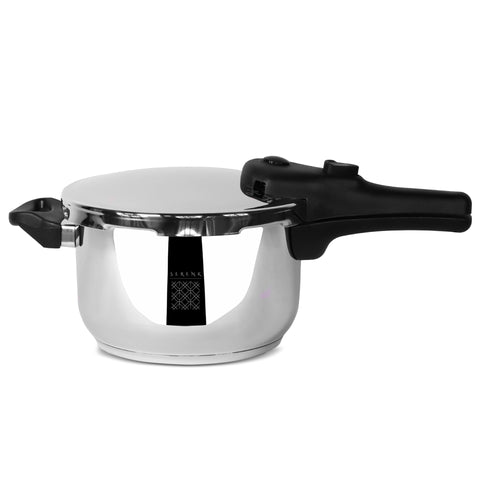 Serenk Definition pressure cooker, pressure cooker with 3 cooking levels, 5 L