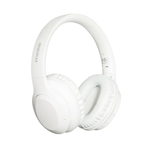 Moodix KO23NB1701W ANC Bluetooth On-Ear-Kopfhörer, Weiß