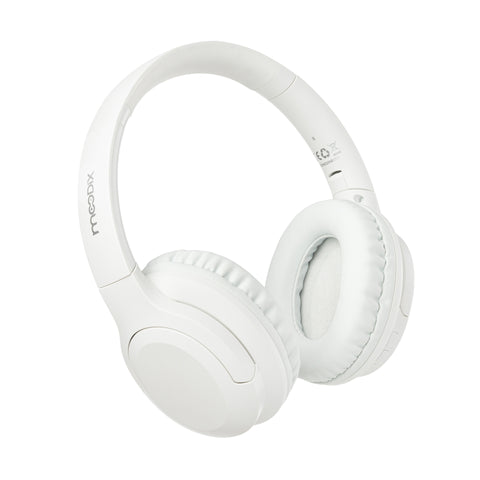 Moodix KO23NB1701W ANC Bluetooth On-Ear-Kopfhörer, Weiß