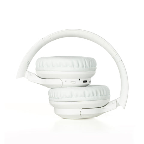 Moodix KO23NB1701W ANC Bluetooth On-Ear-Kopfhörer, Weiß